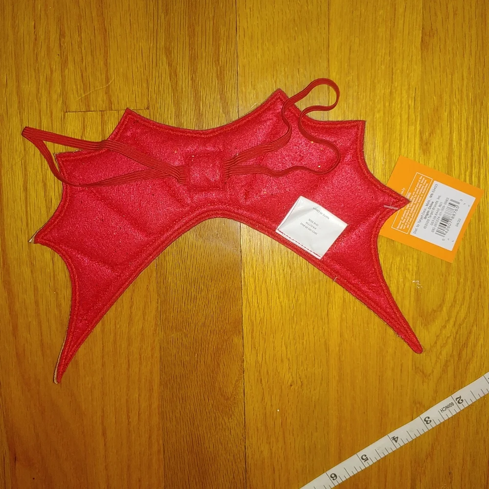 Hyde and eek Sparkly Red Cat Devil wings Halloween Costume